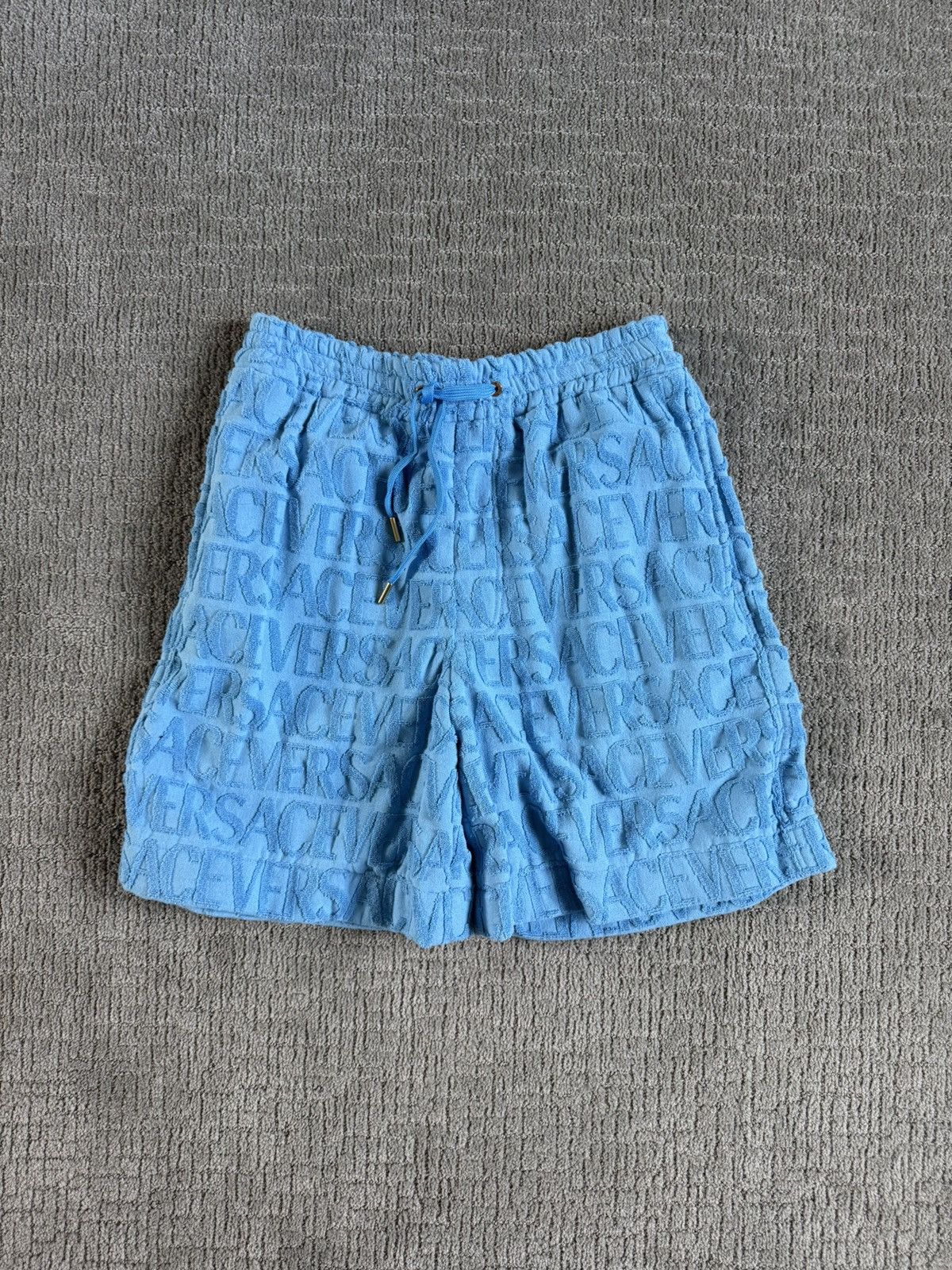 Versace TOWEL MONOGRAM SHORTS Size US 36 / EU 52 - 1 Thumbnail