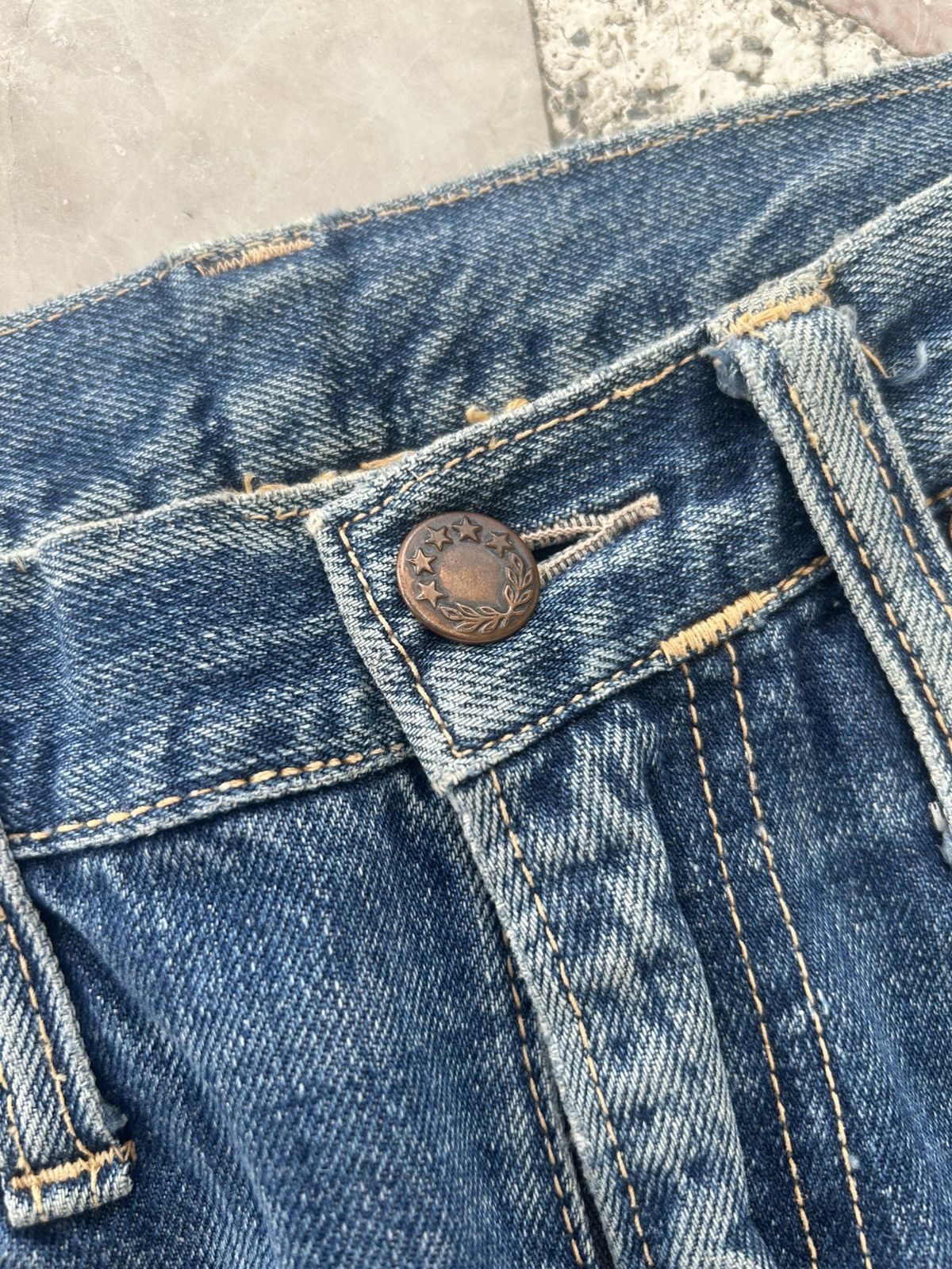 Big John Big John 80’s Vintage Flare Denim Size US 28 / EU 44 - 6 Thumbnail