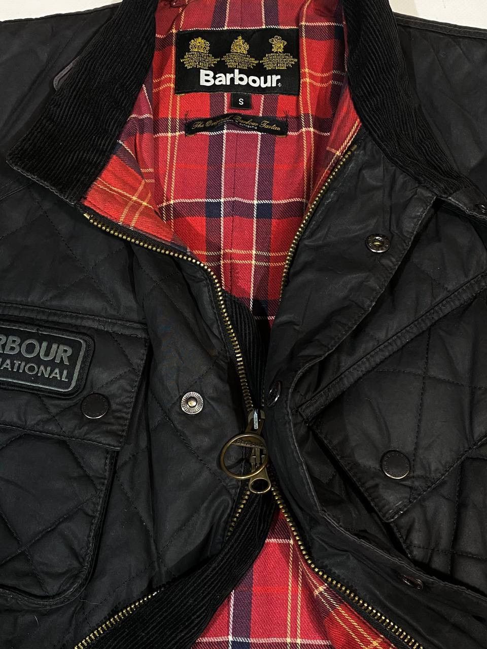 Barbour Barbour International Quilted Waxed Men Jacket Size US S / EU 44-46 / 1 - 4 Thumbnail