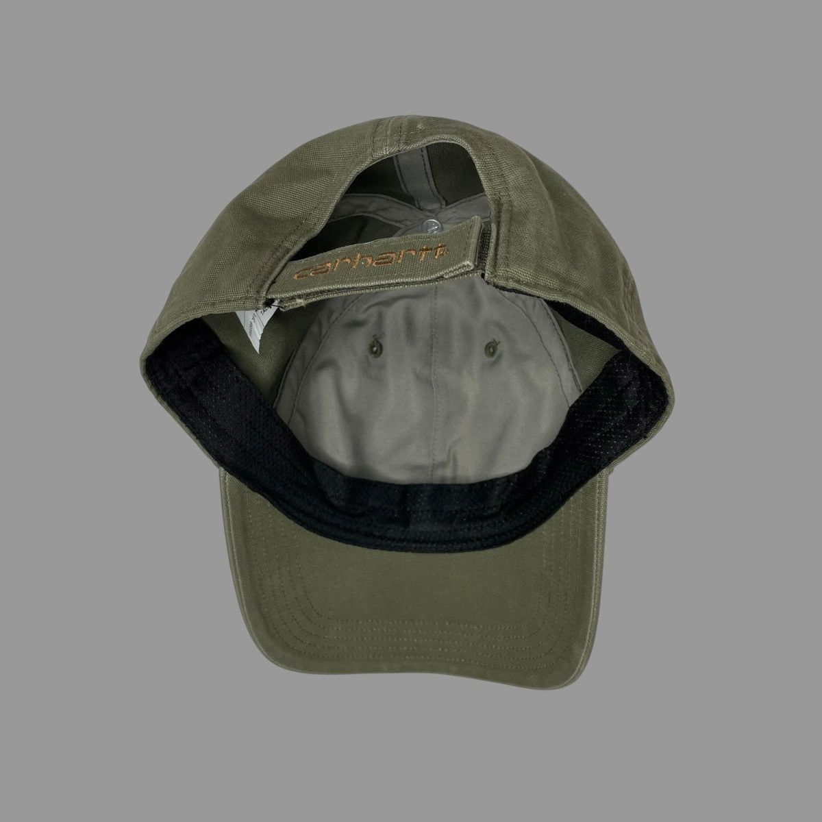Carhartt × Vintage Vintage 90s Carhartt canvas hat Size ONE SIZE - 3 Thumbnail