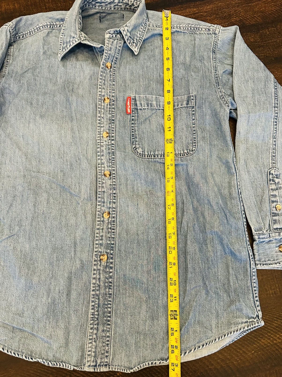 Other Vintage 1995 Looney Tunes Bugs Bunny Denim Button Down-Small Size US S / EU 44-46 / 1 - 8 Thumbnail