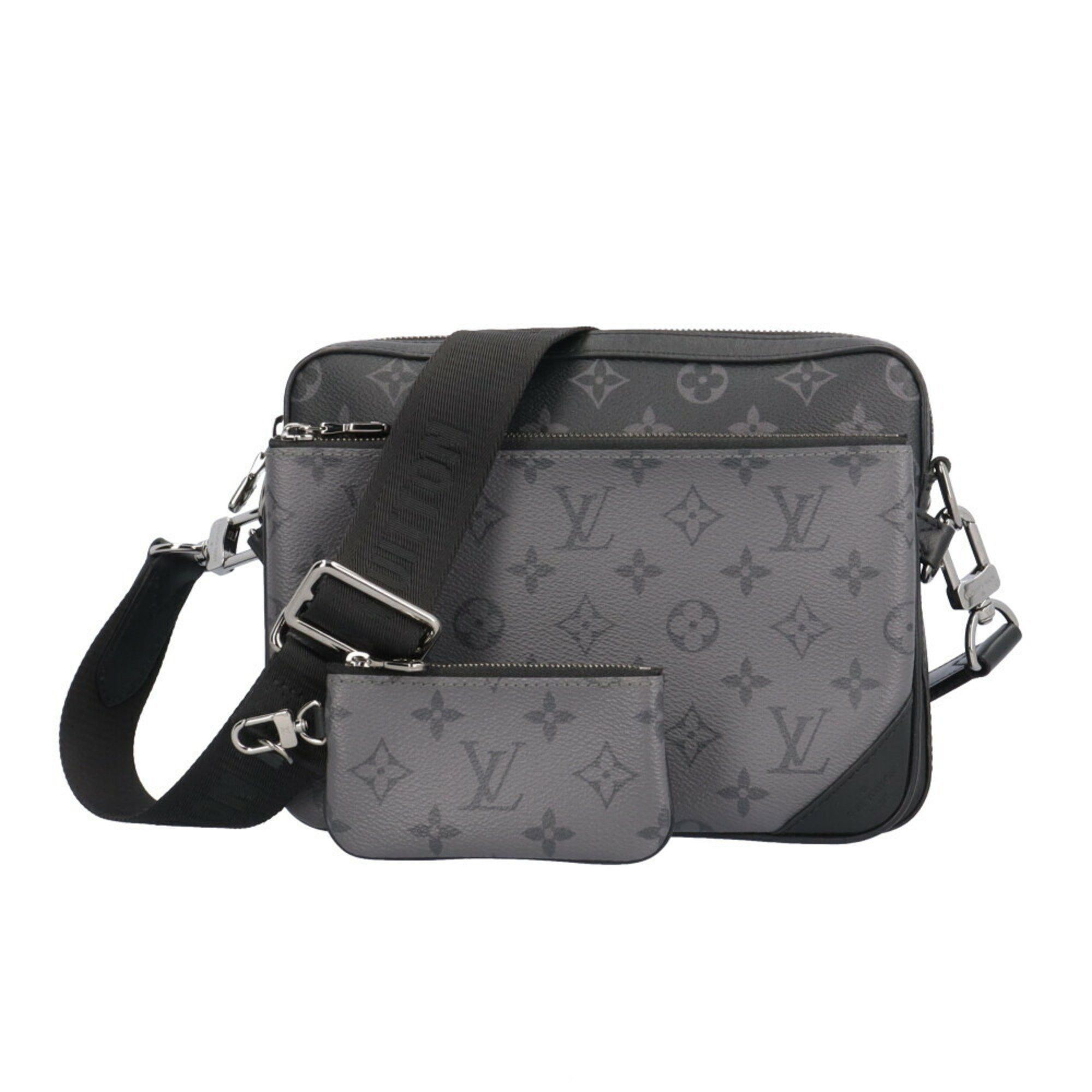 Louis Vuitton Louis Vuitton Trio Monogram Eclipse Shoulder Bag M69443 Black Men's LOUIS VUITTON Size ONE SIZE - 1 Thumbnail