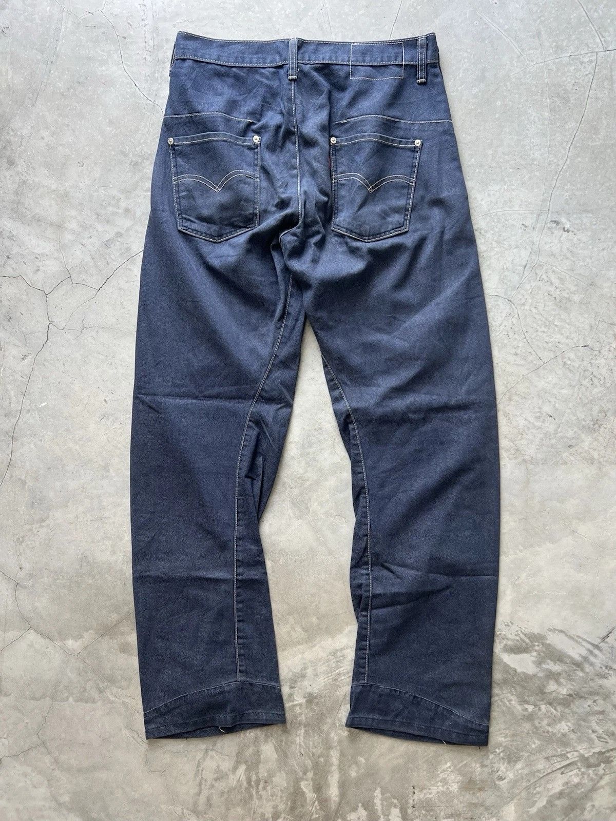 Levis Engineered Jeans 31x32 Twisted Seams Made in Japan
