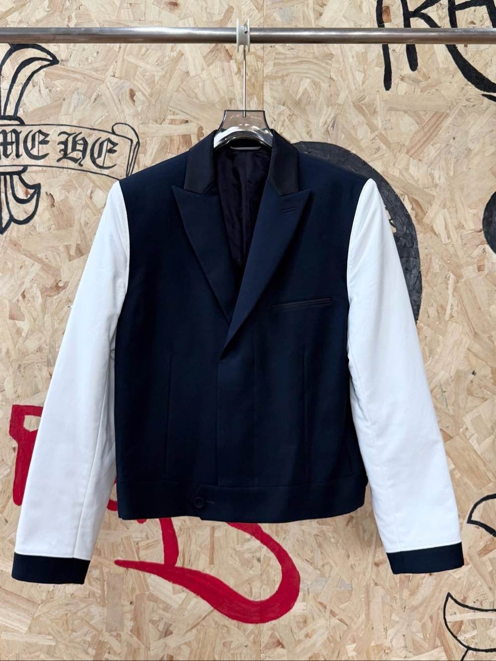 Dior Dior Mohair Wool Colorblock Jacket Size 46 Size US S / EU 44-46 / 1 - 1 Thumbnail