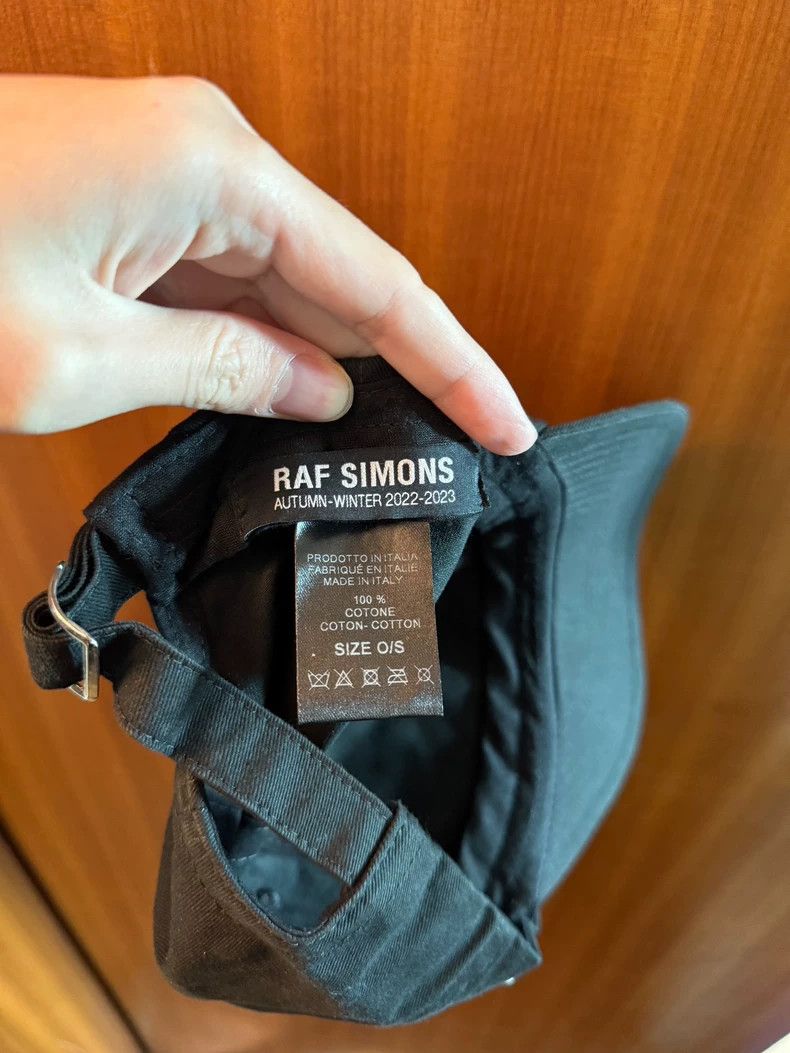 Raf Simons Raf Simons Embroidered hat Size ONE SIZE - 3 Thumbnail