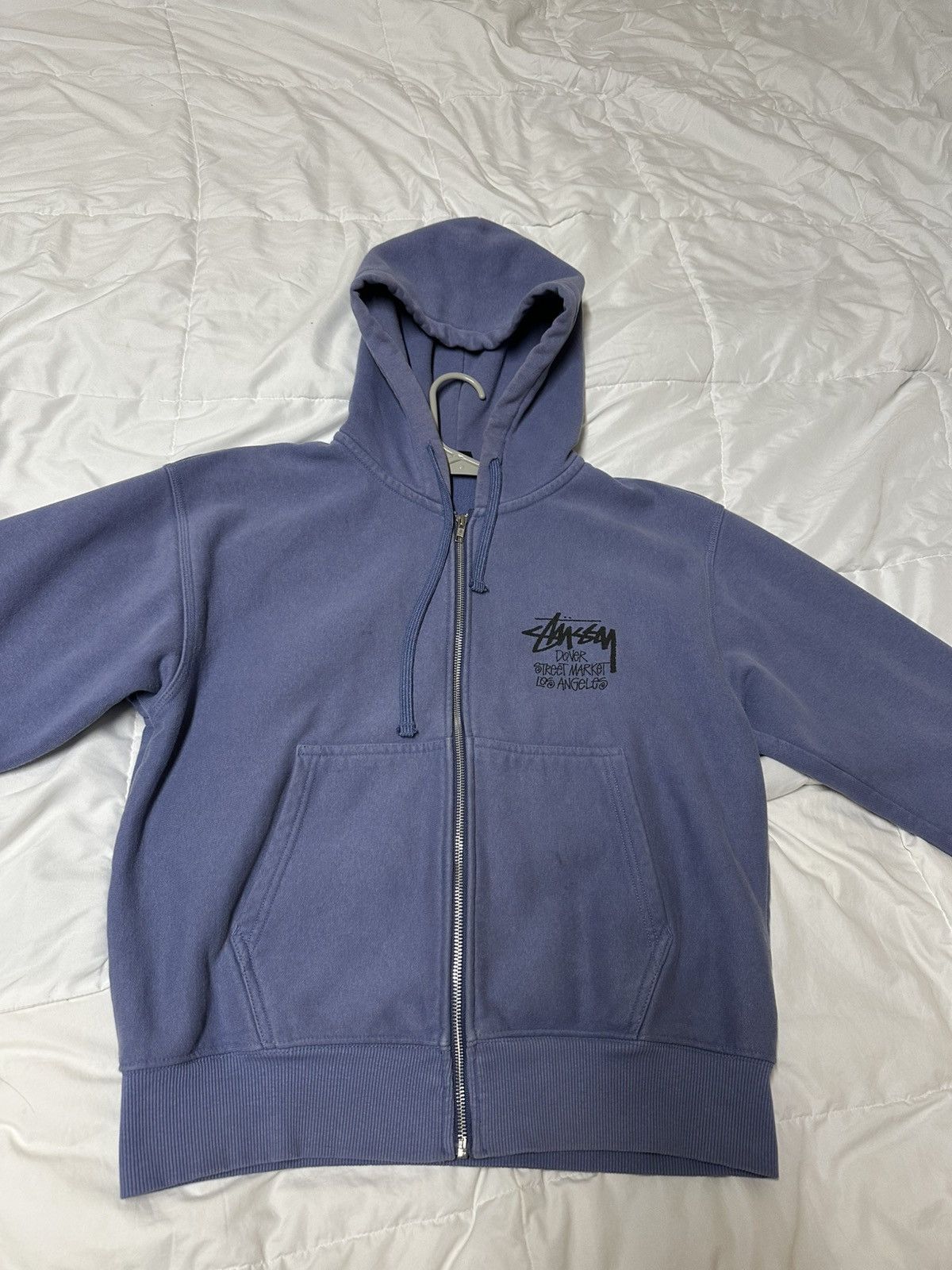 Stussy Stussy x Dover Street Market Zip Hoodie Size US S / EU 44-46 / 1 - 1 Thumbnail