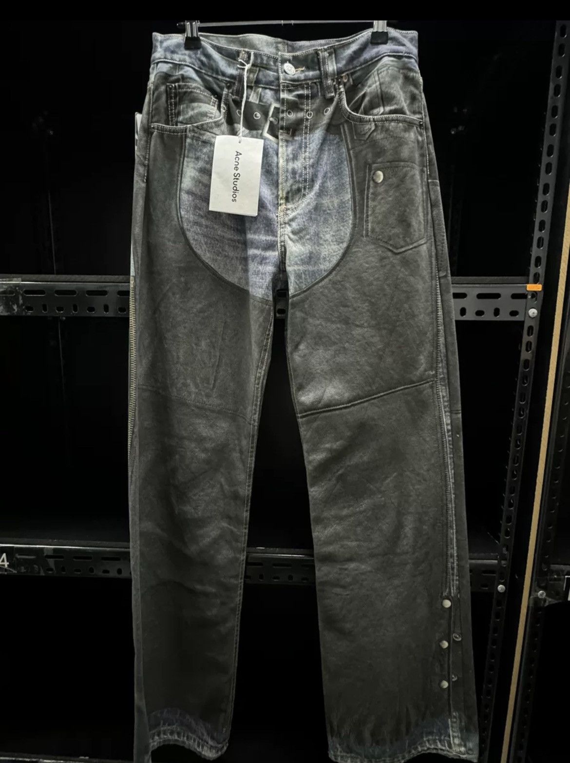 Acne Studios Acne Studios Digital printed washed jeans - -DMC Size US 29 - 2 Thumbnail