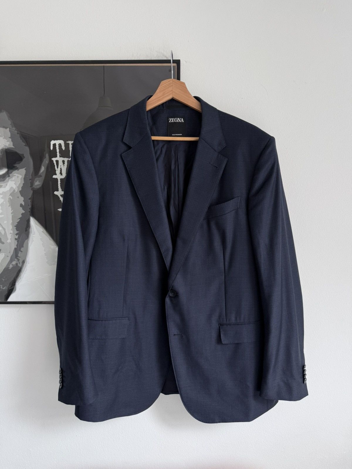 Ermenegildo Zegna Zegna Wool Blazer Size 46R - 1 Thumbnail