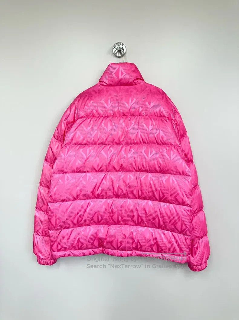 Dior Dior Pink full-print quilted zipper stand-up collar long-s Size US L / EU 52-54 / 3 - 2 Thumbnail