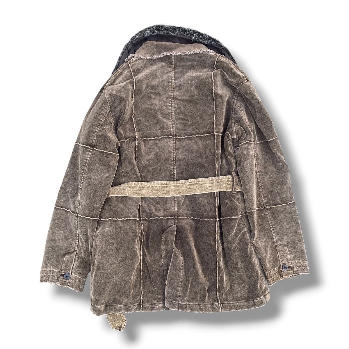 In The Attic Vintage 90s In The Attic Style Brown Corduroy Jacket. #F8 Size M / US 6-8 / IT 42-44 - 4 Thumbnail