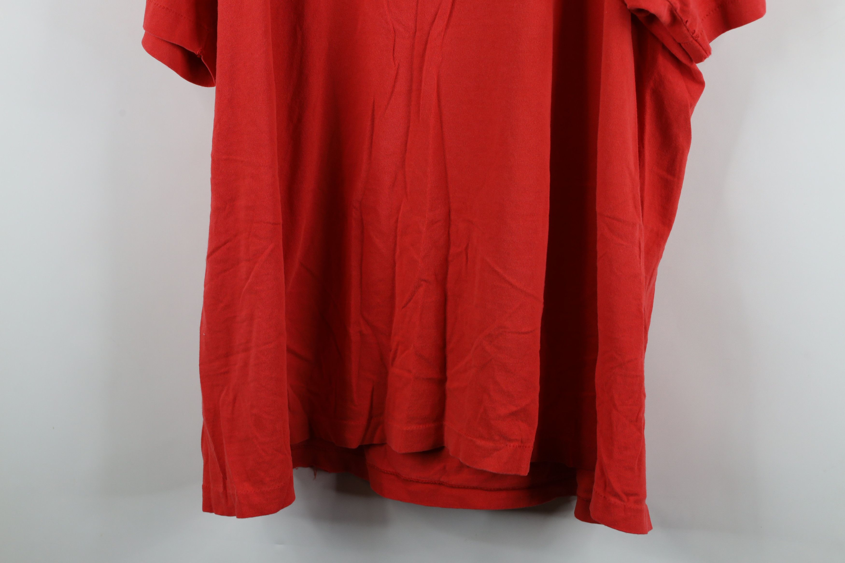 Vintage Vintage 90s Streetwear Blank Heavyweight Cotton T-Shirt USA Size US XXL / EU 58 / 5 - 13 Thumbnail