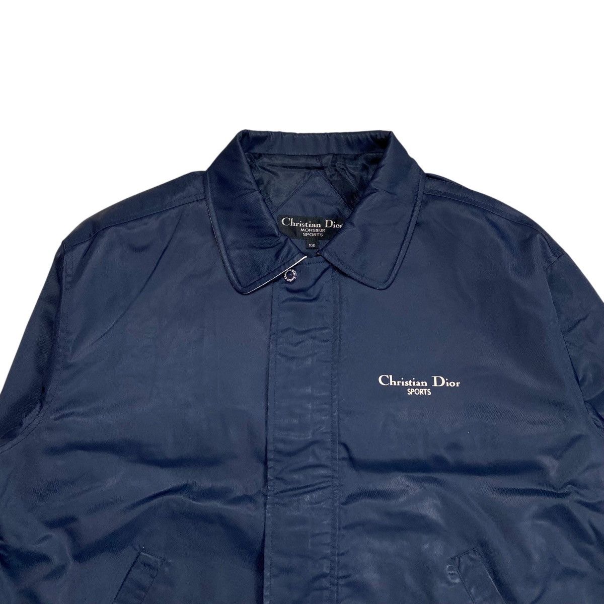 Christian Dior Monsieur Vintage Christian Dior Big Logo Bomber Jacket Size US M / EU 48-50 / 2 - 3 Thumbnail