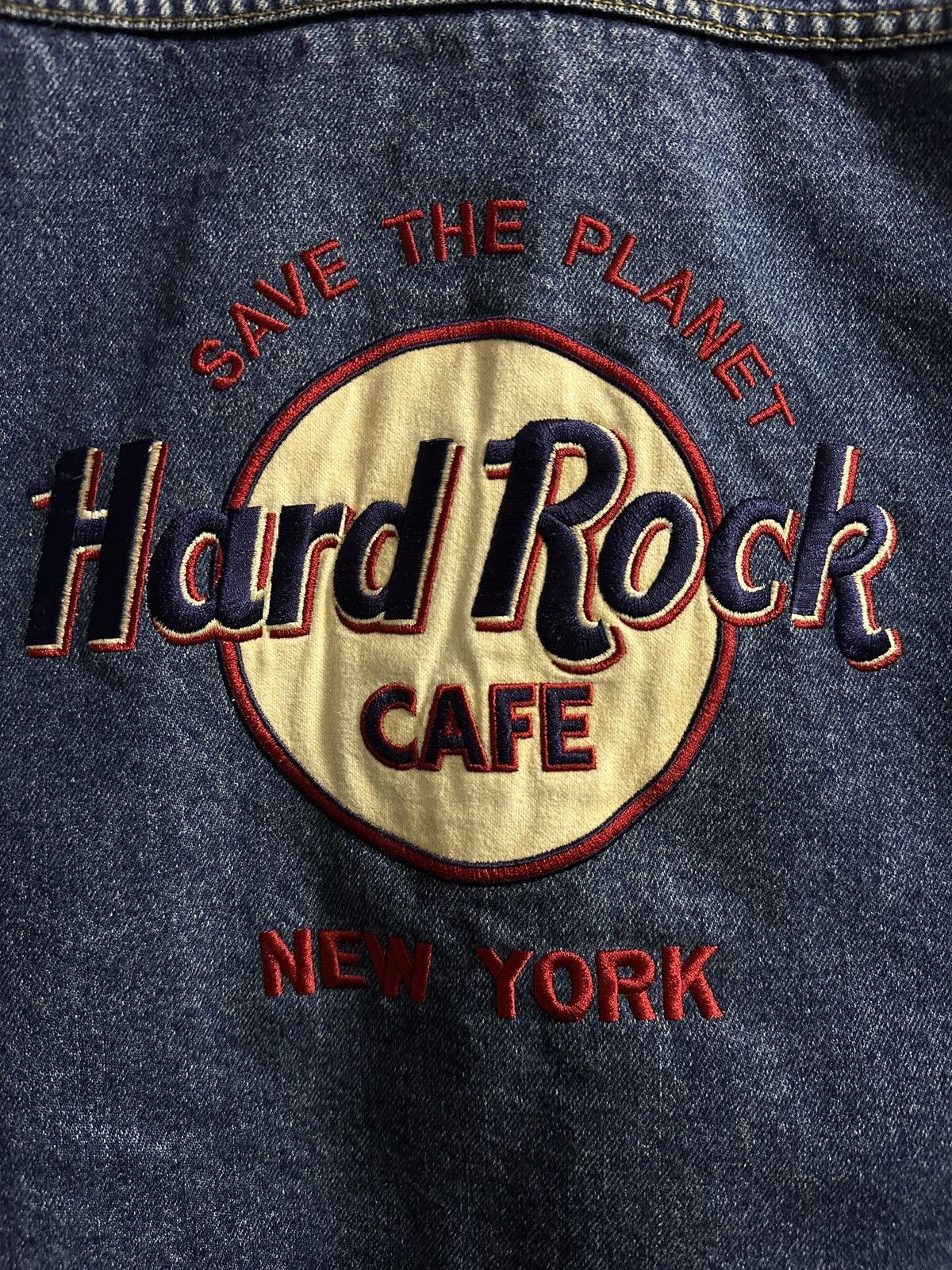 Hard Rock Cafe Very Rare Vintage Jacket Hard Rock Cafe New York Size US XL / EU 56 / 4 - 3 Thumbnail