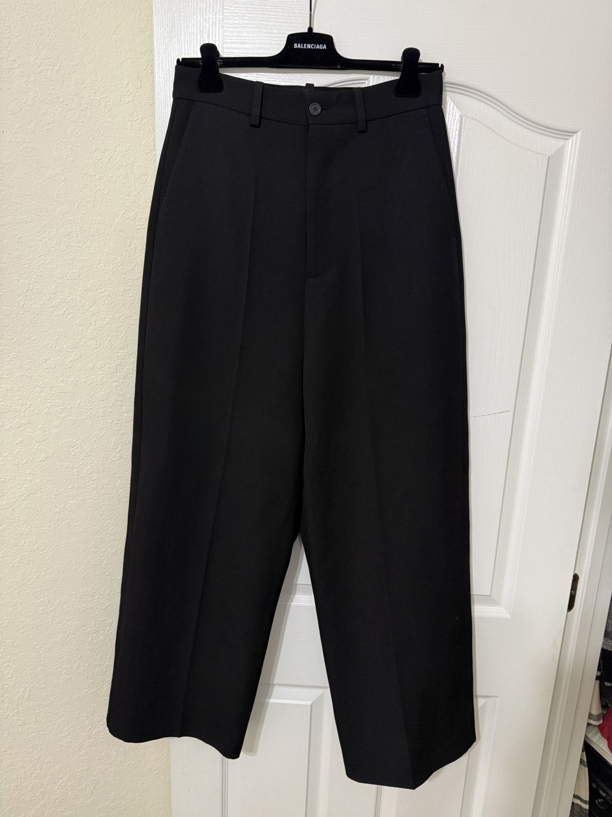 New Balenciaga Low Crotch Tailored Pants