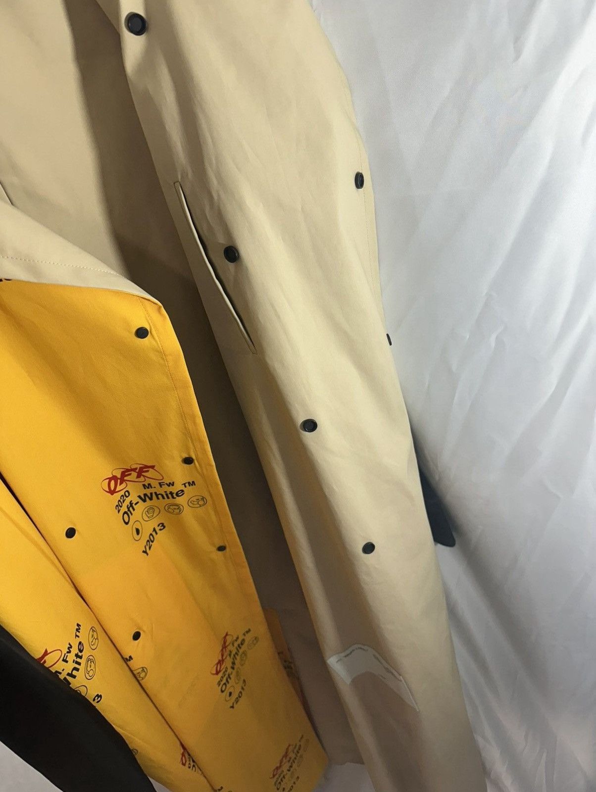 Off-White Off White Raincoat x Peacoat Size US XS / EU 42 / 0 - 9 Thumbnail