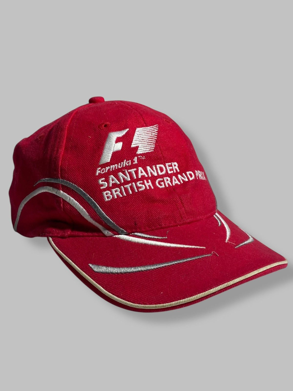 Vintage Vintage 00s F1 Santander Grand Prix Cap Hat Streetwear Style Size ONE SIZE - 2 Thumbnail