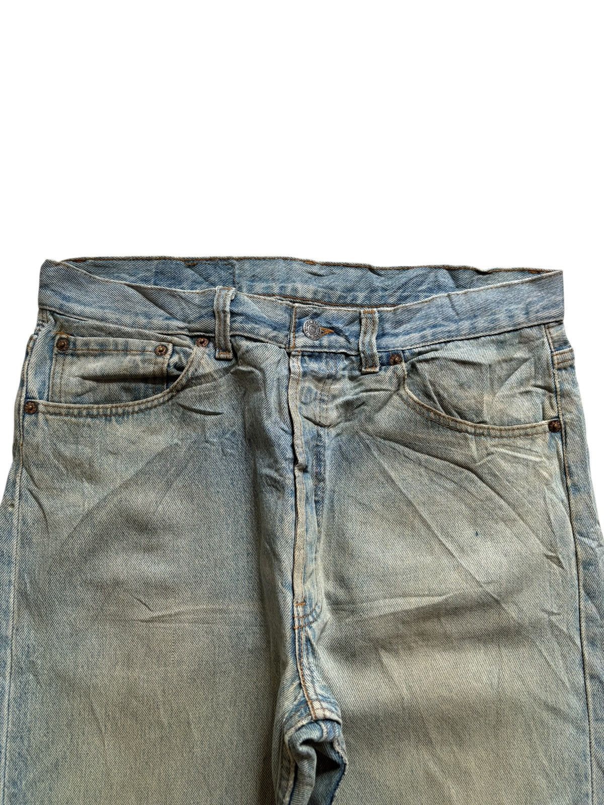 Levi's SALES🔥Vintage 90s Levis 501 Distressed Ripped Loose Jeans Size US 32 / EU 48 - 4 Thumbnail