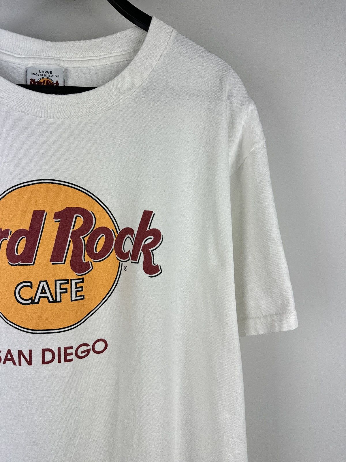 Hard Rock Cafe × Vintage Vintage 90’s Hard Rock Cafe San Diego T-Shirt Made In USA Size US L / EU 52-54 / 3 - 3 Thumbnail