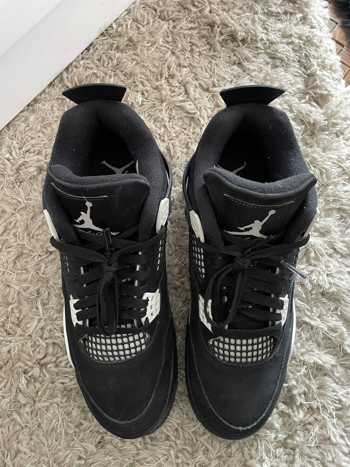 Jordan Brand Jordan 4 White Thunder Size US 9.5 / EU 42-43 - 5 Thumbnail