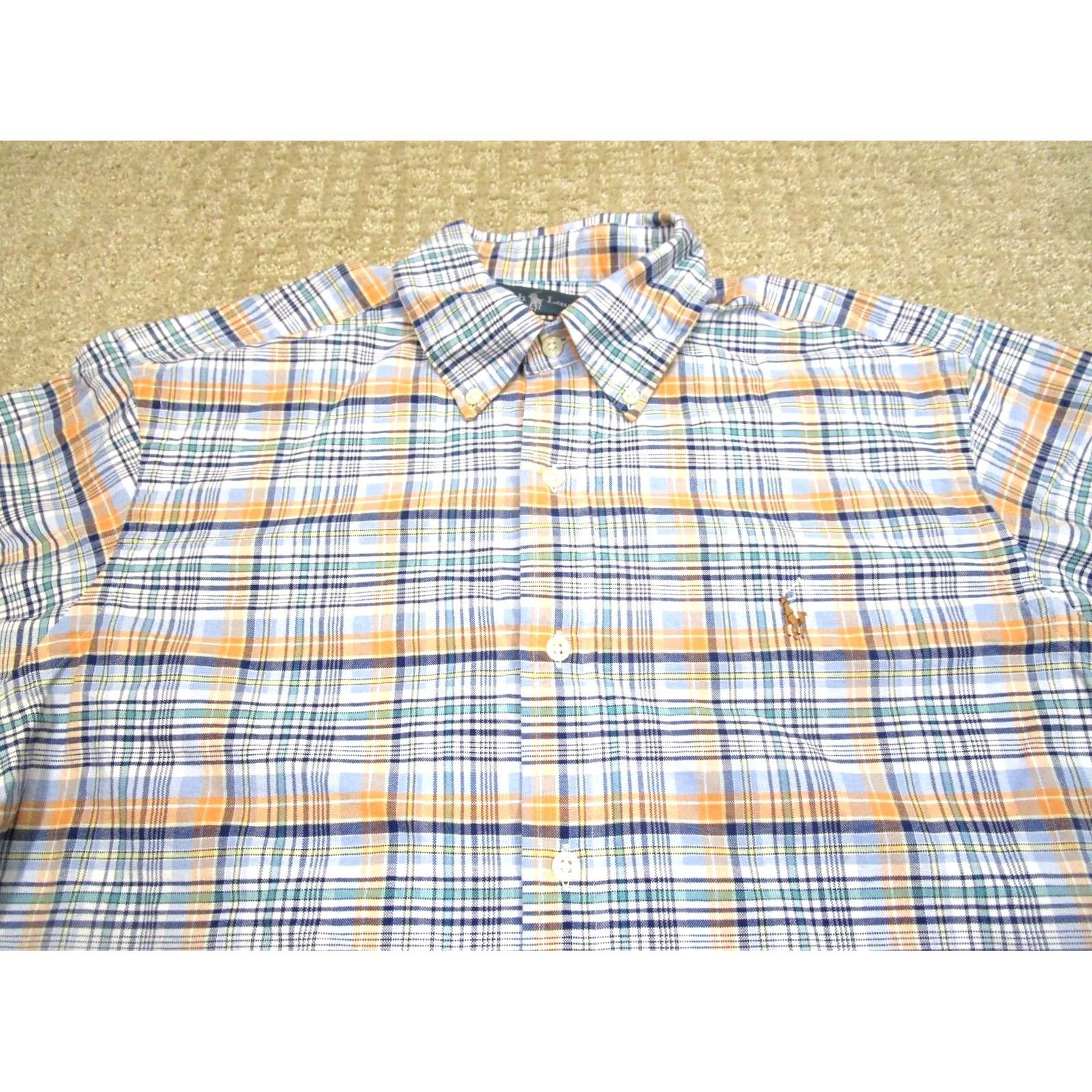 Ralph Lauren Ralph Lauren Shirt Men Medium Multicolor Long Sleeve Button Down Small Pony Size US M / EU 48-50 / 2 - 2 Thumbnail