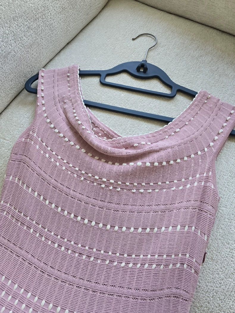 Alexander McQueen Alexander McQUEEN Slimming Heavy Industry Dress Knitted Ski Size L / US 10 / IT 46 - 3 Thumbnail