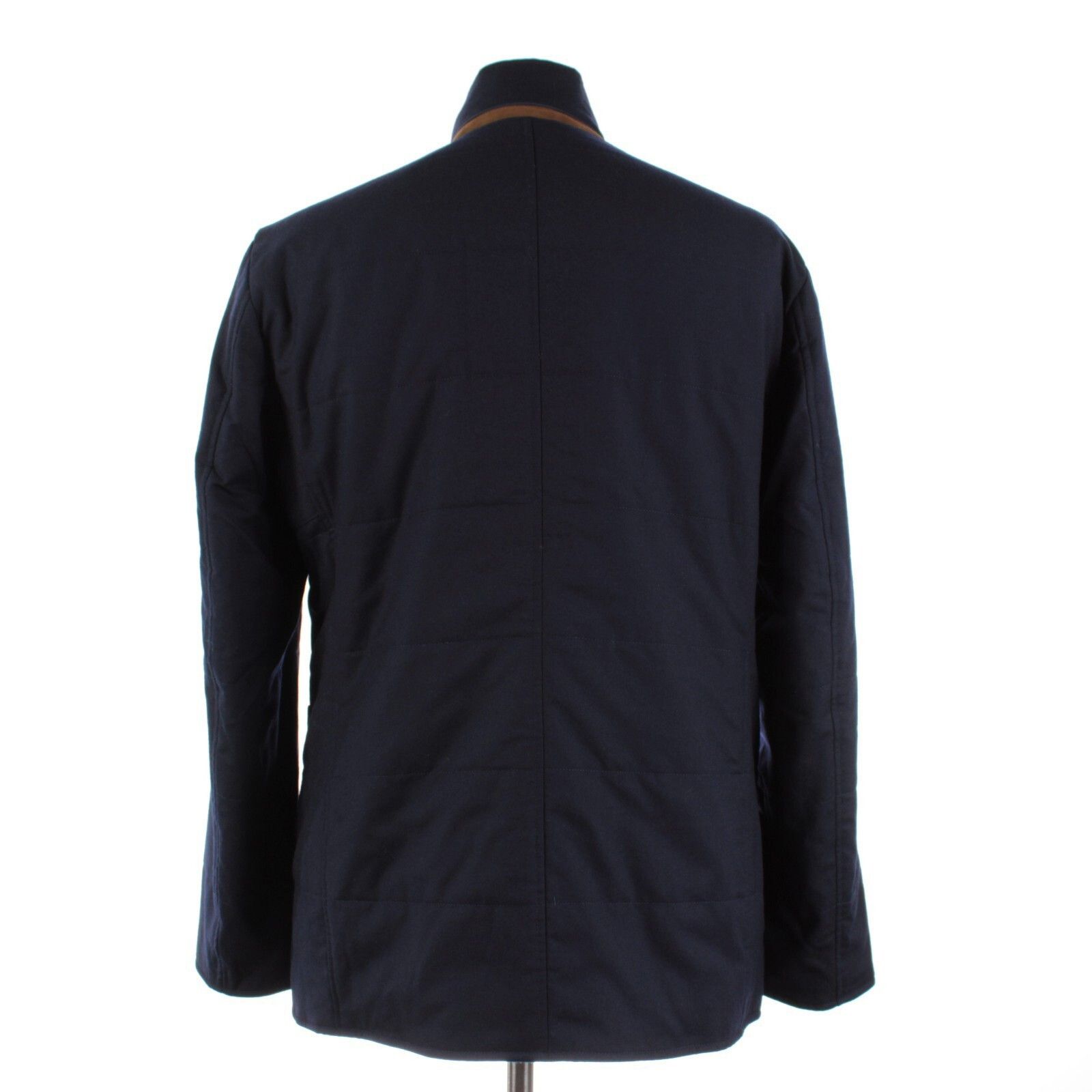Zanella Zanella Coat Size L US In Blue Wool Size US L / EU 52-54 / 3 - 5 Thumbnail