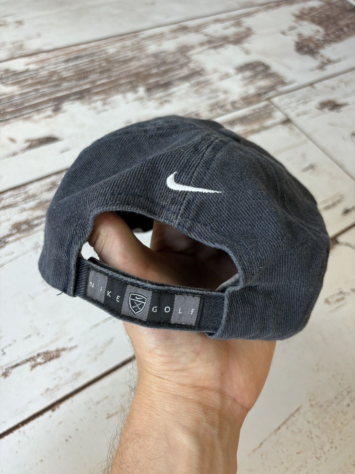 Nike × Vintage Vintage Nike Center Swoosh Faded Hat Size ONE SIZE - 4 Thumbnail