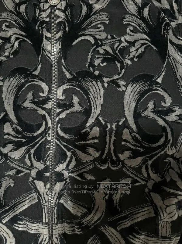 Versace Versace Black Embroidered Logo Men's Outerwear . Size US S / EU 44-46 / 1 - 3 Thumbnail