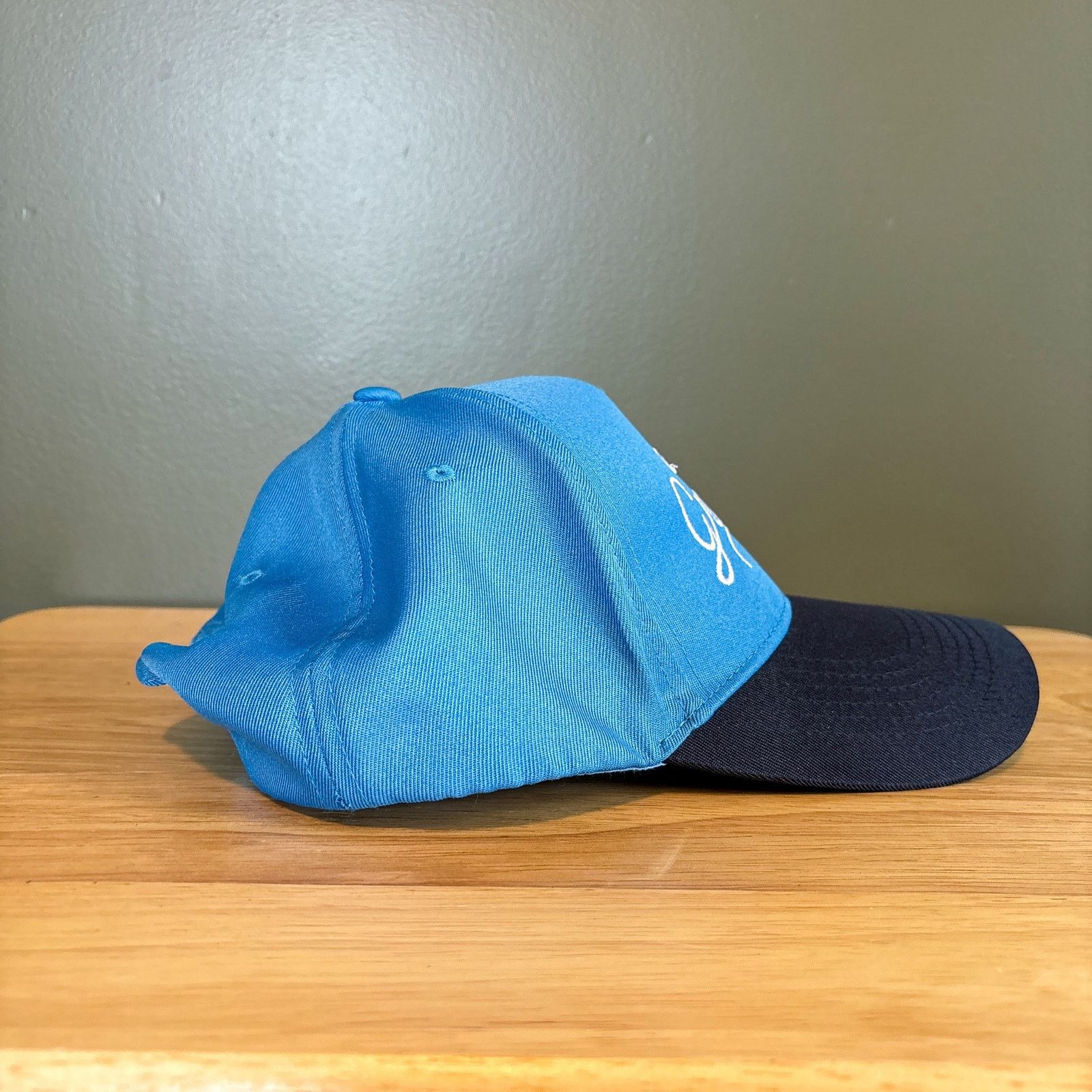 Other Best Grandpa Blue Embroidered Velcro Hat Size ONE SIZE - 3 Thumbnail
