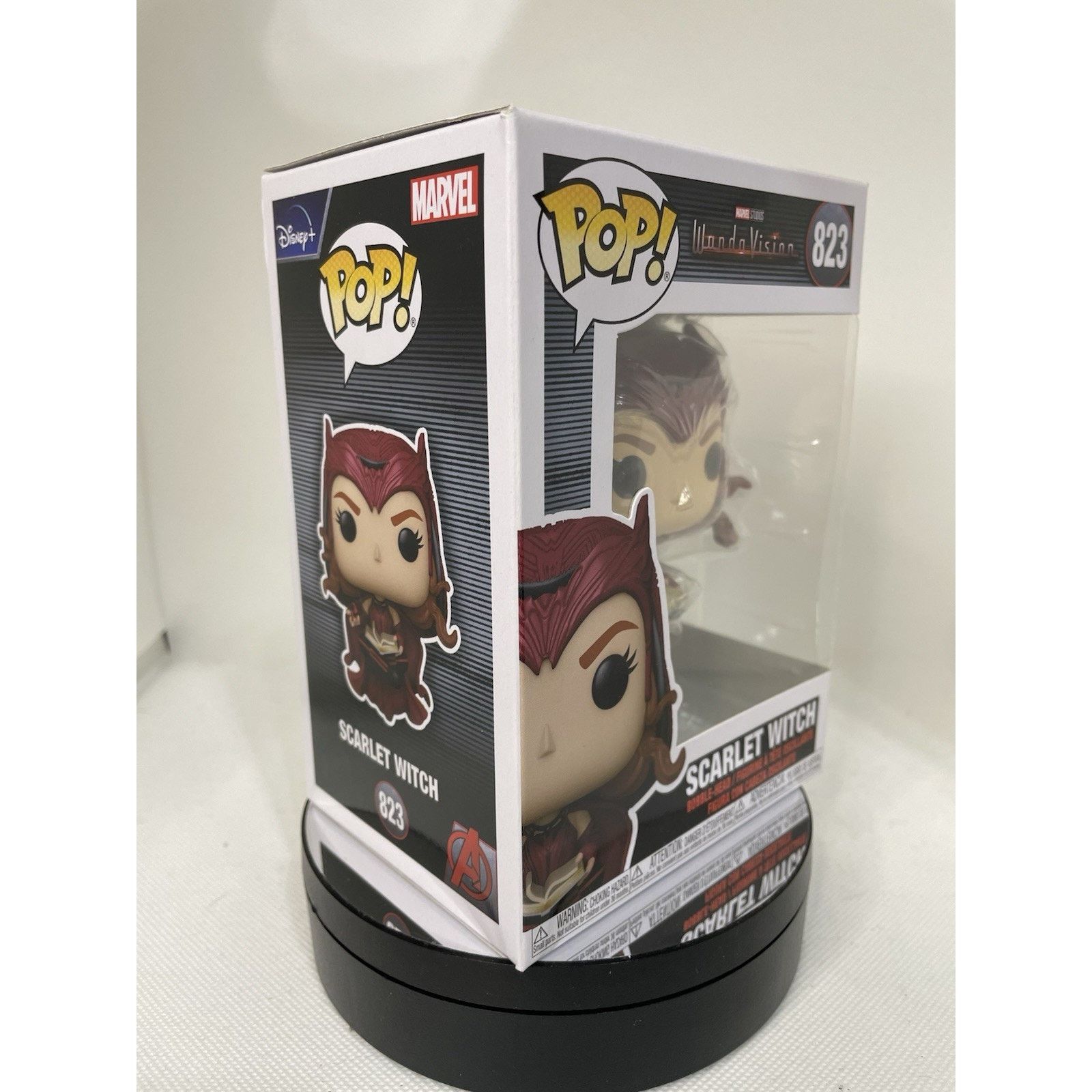 Marvel Comics Funko Pop! Scarlet Witch #823 - Wandavision - Pop Protector Size ONE SIZE - 8 Thumbnail