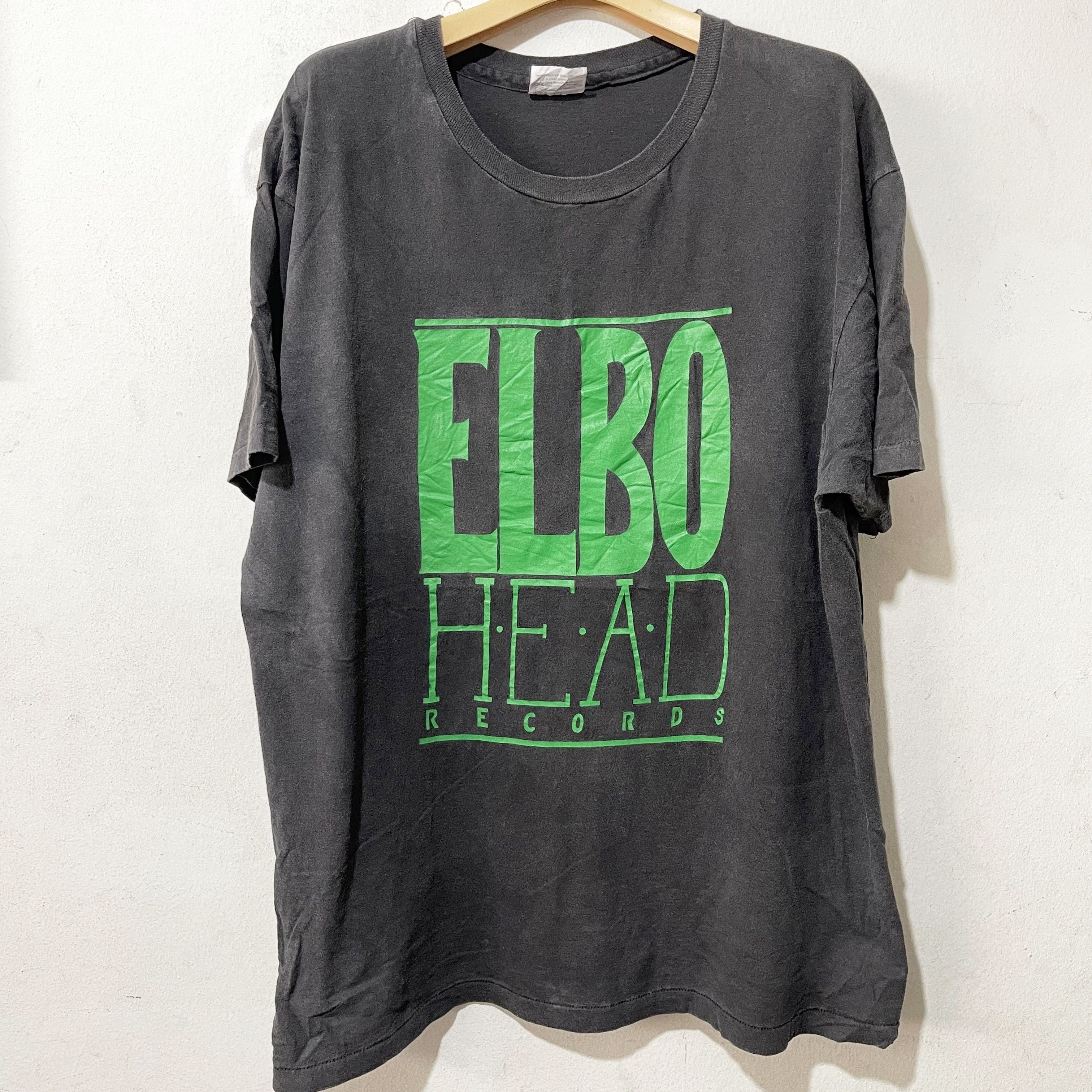 Band Tees × Vintage Vintage 90s Elbo Head Records Shirt Size US XL / EU 56 / 4 - 1 Thumbnail