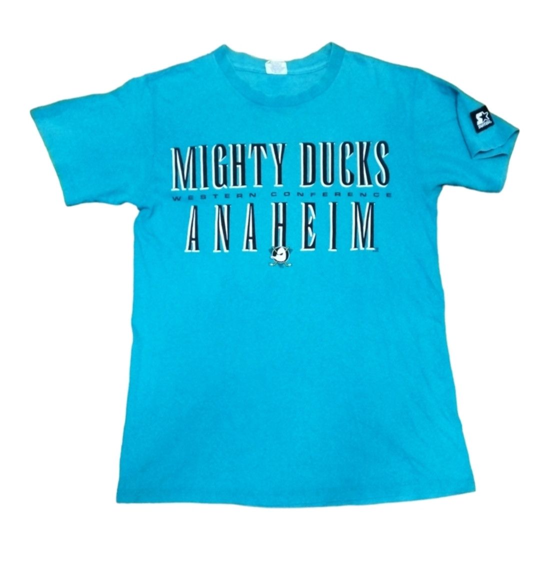 NHL × Starter Vintage Mighty Ducks Anaheim MHL Shirt Size US S / EU 44-46 / 1 - 2 Thumbnail