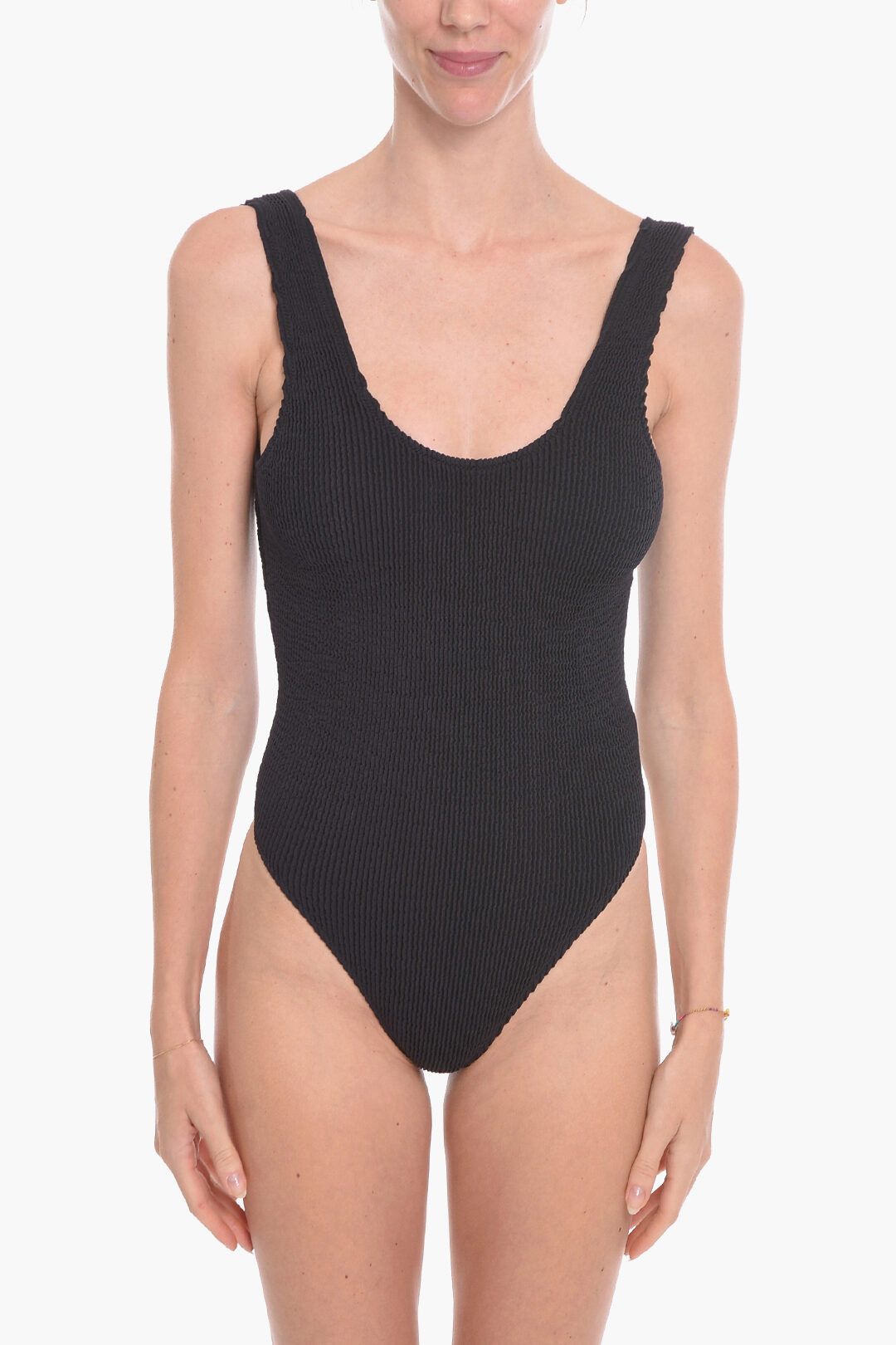 image of Bottega Veneta Og1Mm0124 Swimsuit In Black, Women's (Size 32)