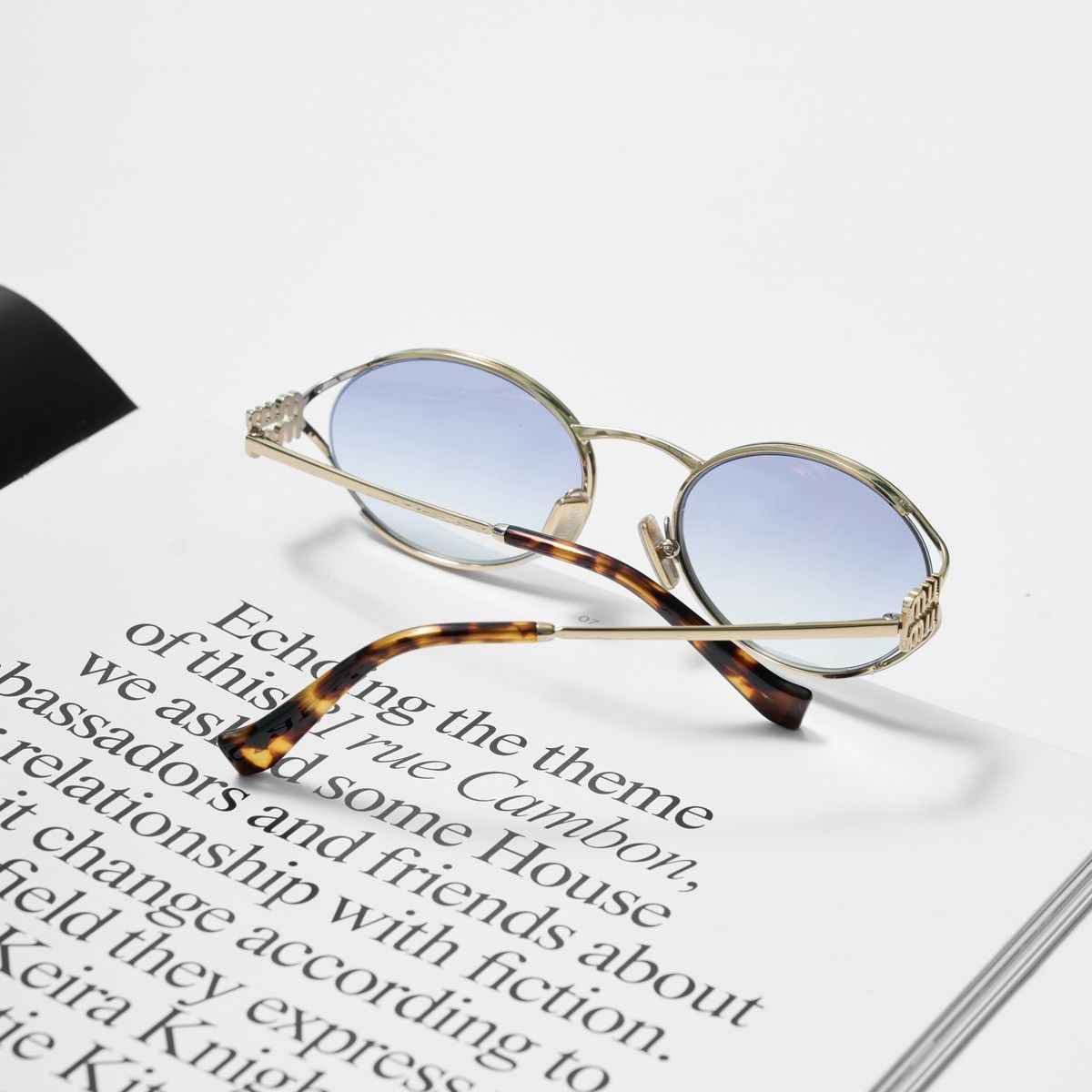 Miu Miu MIU MIU 0MU 52YS ZVN80O SUNGLASSES Size ONE SIZE - 7 Thumbnail