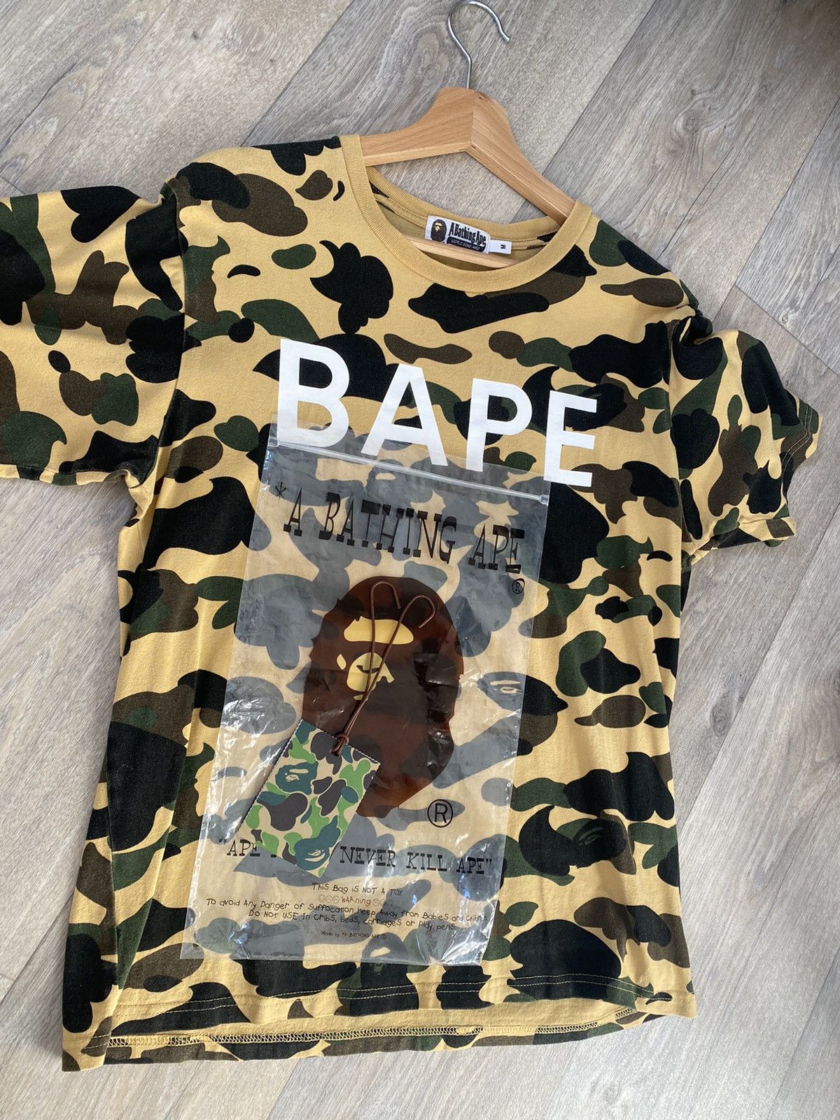 Bape 1st Camo Bape Tee Size US M / EU 48-50 / 2 - 2 Thumbnail