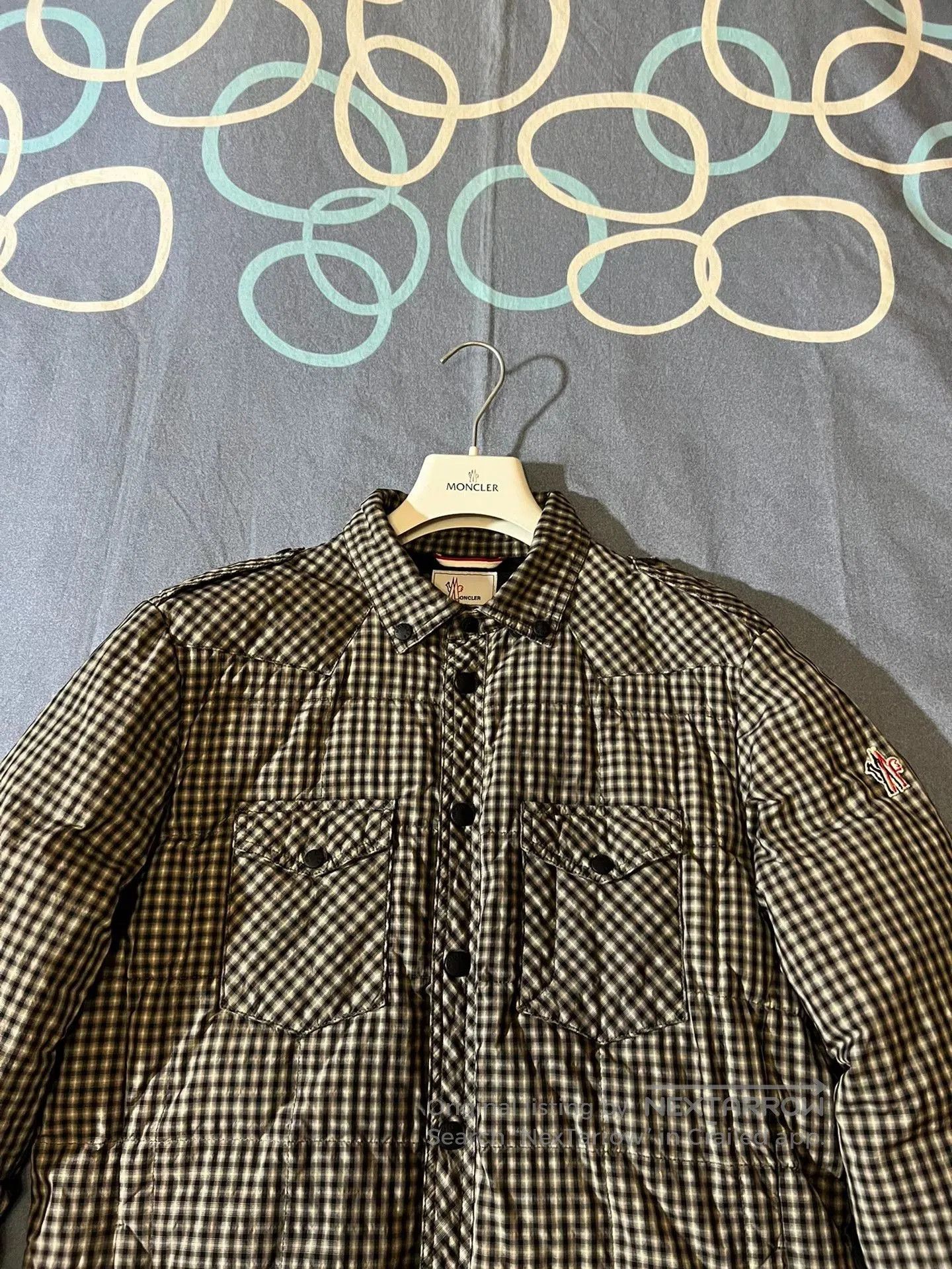 Moncler moncler vallandry check pattern down jacket. Size US M / EU 48-50 / 2 - 2 Thumbnail