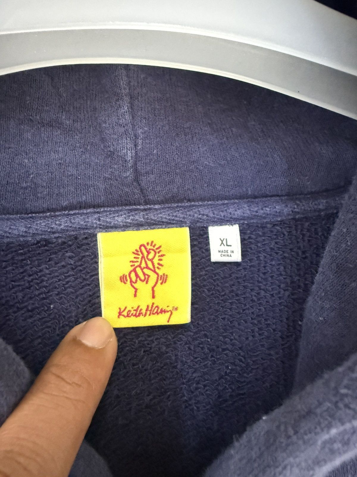 Keith Haring 🔥 Uniqlo Japan Keith Haring Super Faded Sweat Hoodie - XL Size US L / EU 52-54 / 3 - 8 Thumbnail