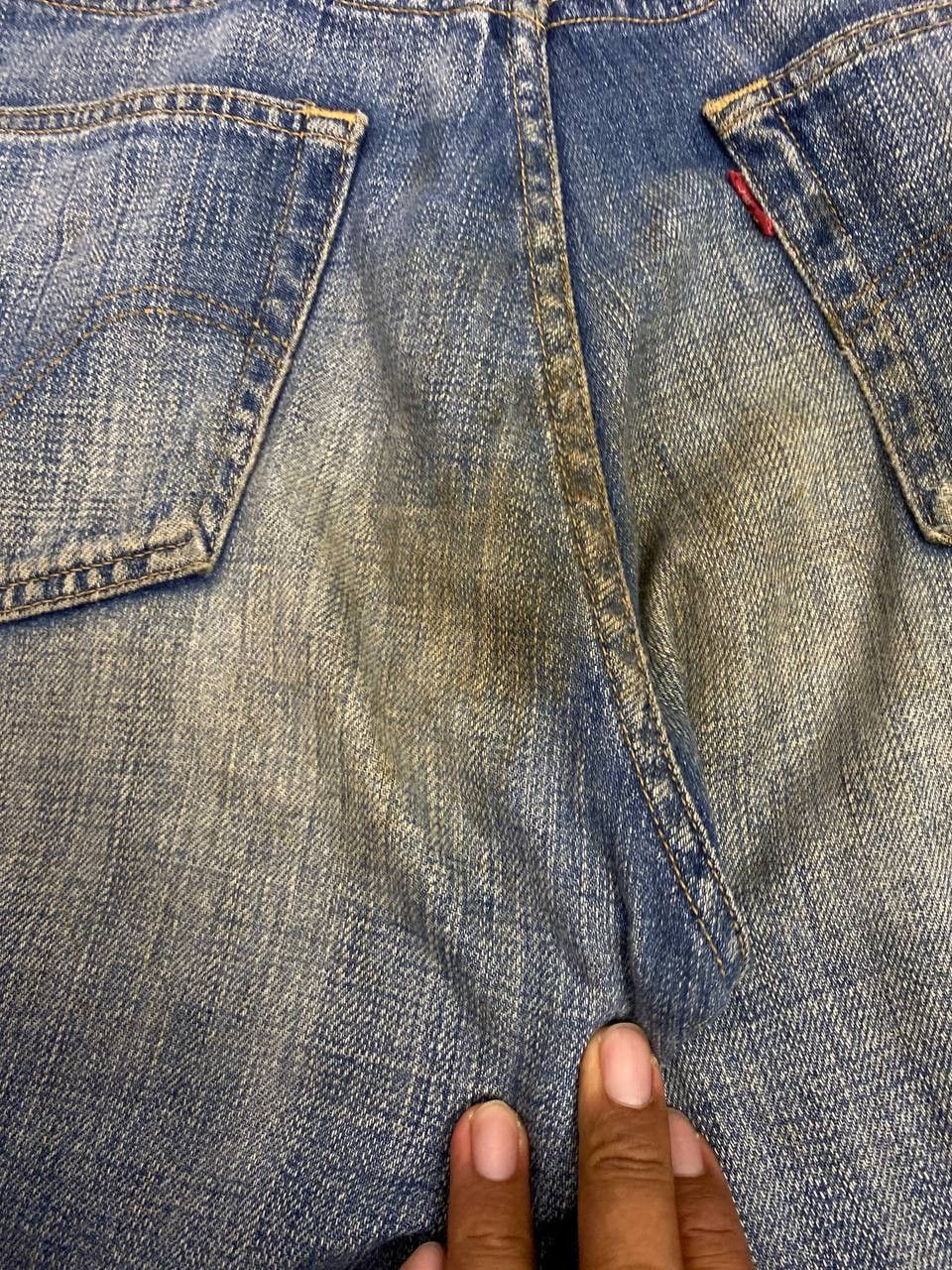 Levi's vintage levis 503 nice faded design denim Size US 34 / EU 50 - 5 Thumbnail
