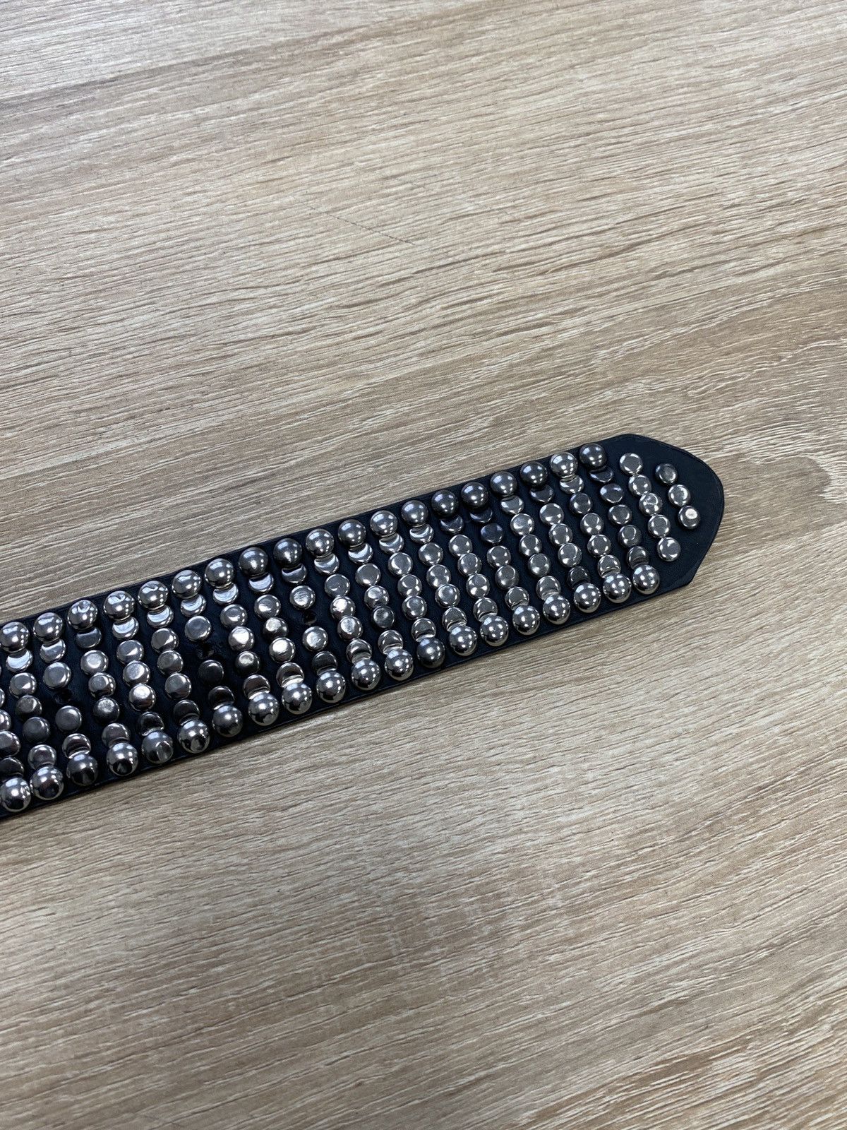 Japanese Brand 🇺🇸 Vintage 90s Japanese Metal Punk Rock Emo Goth Belt Japan Size ONE SIZE - 6 Thumbnail