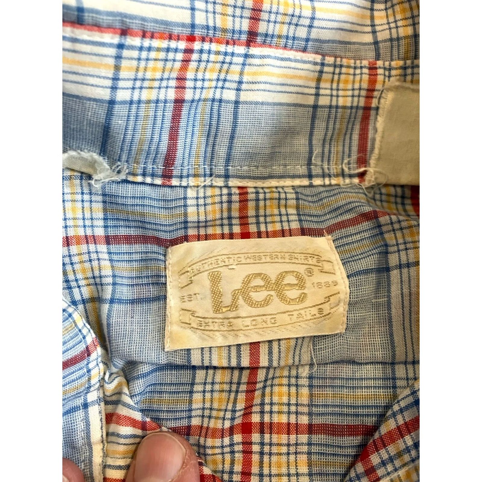 Lee Vintage LEE Western Shirt Men's Size Small Long Sleeve Pearl Snaps Size US S / EU 44-46 / 1 - 3 Thumbnail