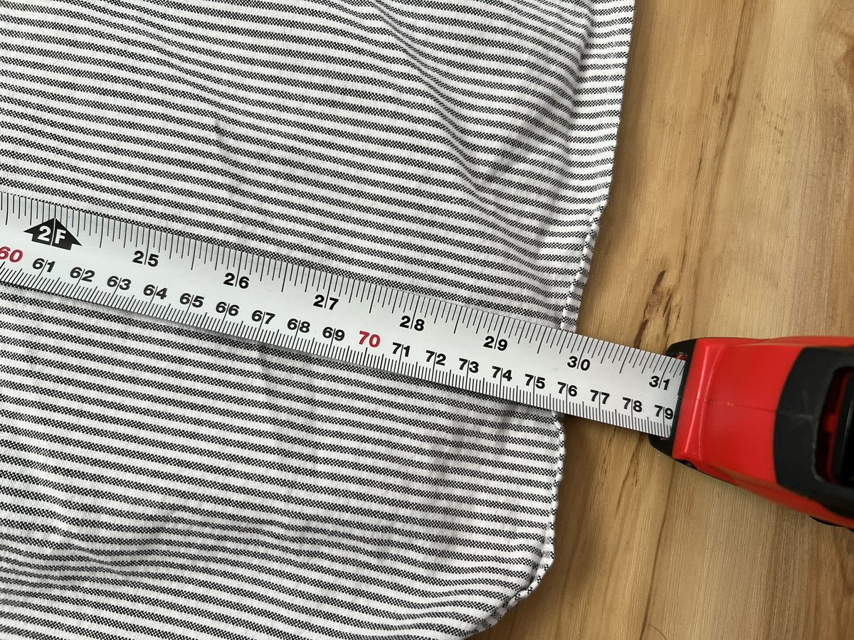 Norse Projects Norse Projects Stripe Short Sleeve Oxford Shirt Size US XL / EU 56 / 4 - 7 Thumbnail