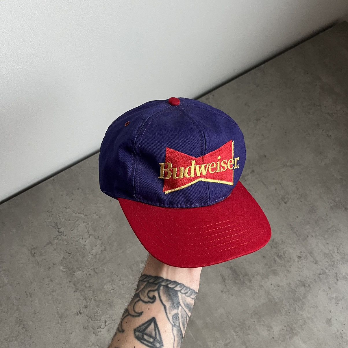 Vintage Vintage Budweiser Made in USA Cap Size ONE SIZE - 1 Thumbnail