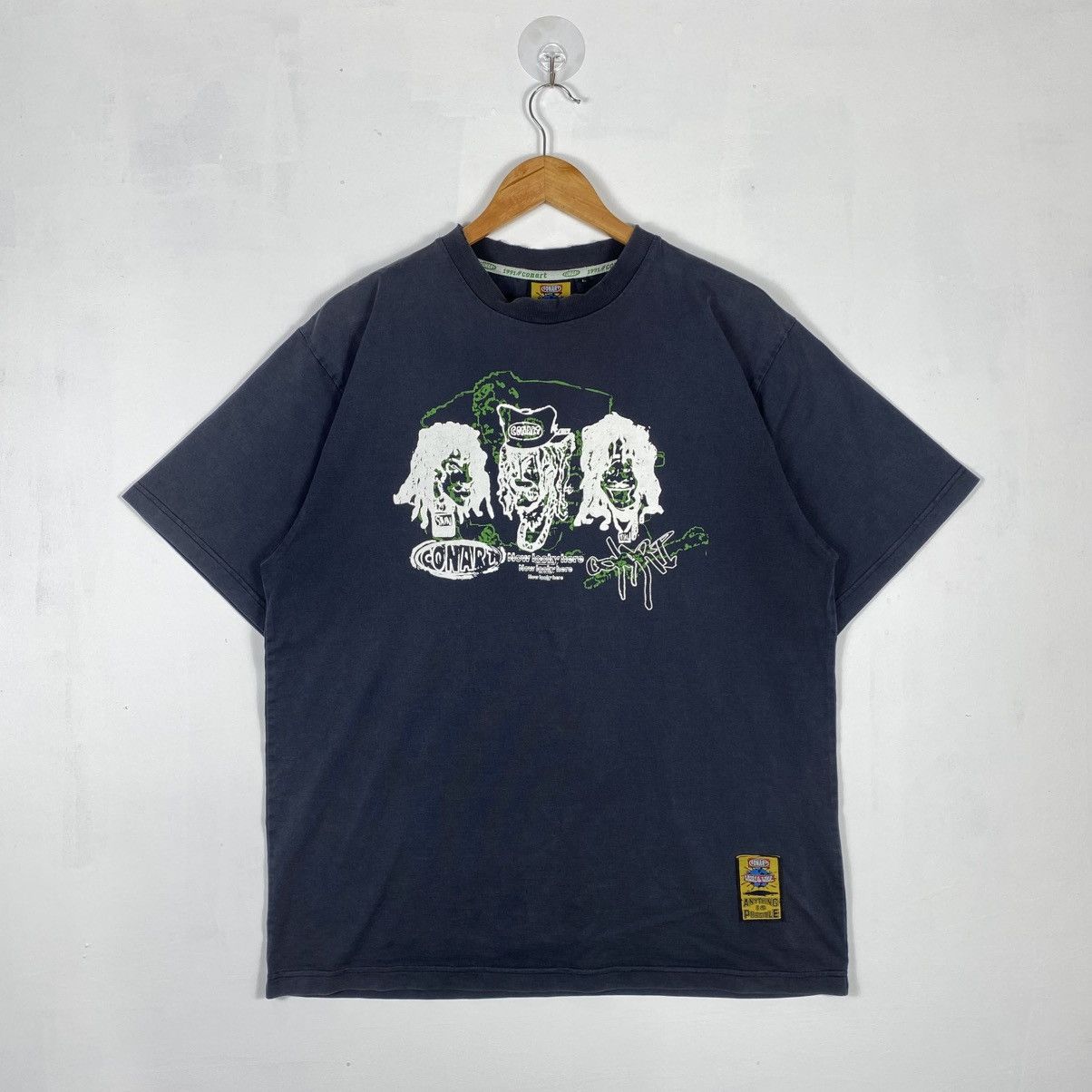 Rap Tees × Vintage Vintage 00's CONART WORLD WIDE Now Looky Here Faded Tee Size US L / EU 52-54 / 3 - 2 Thumbnail
