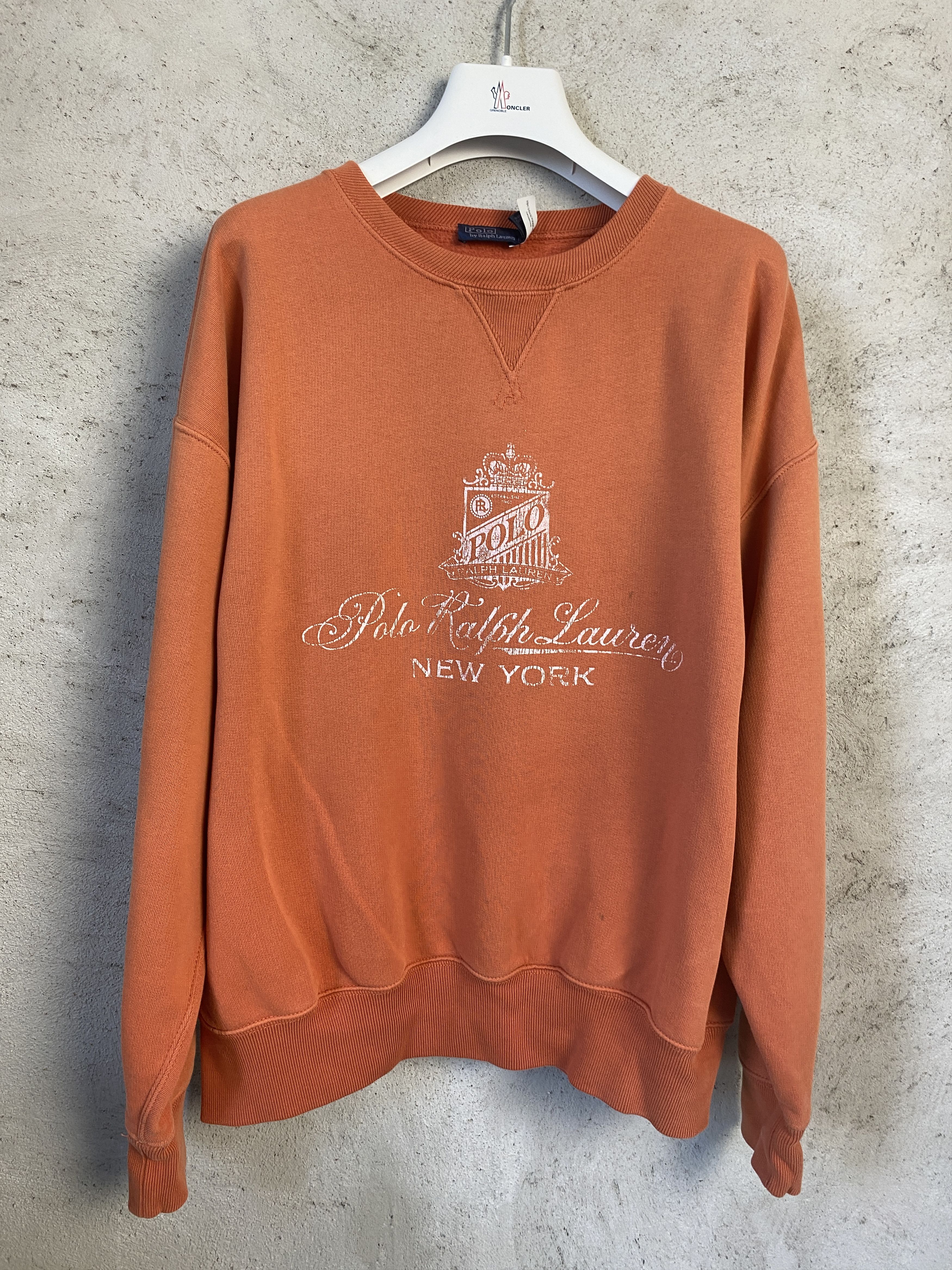 Polo Ralph Lauren Polo Ralph Lauren big logo sweatshirt crewneck Size L / US 10 / IT 46 - 1 Thumbnail