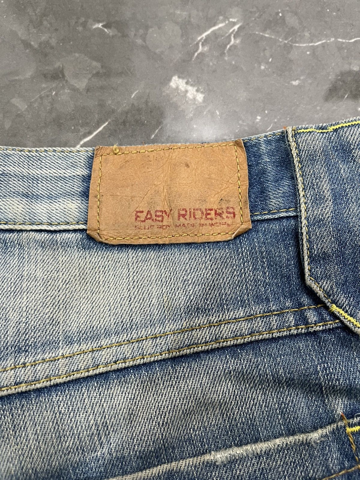 Tornado Mart Blue boy blue flared jeans ifsixwasnine lgb styled Size US 33 - 6 Thumbnail