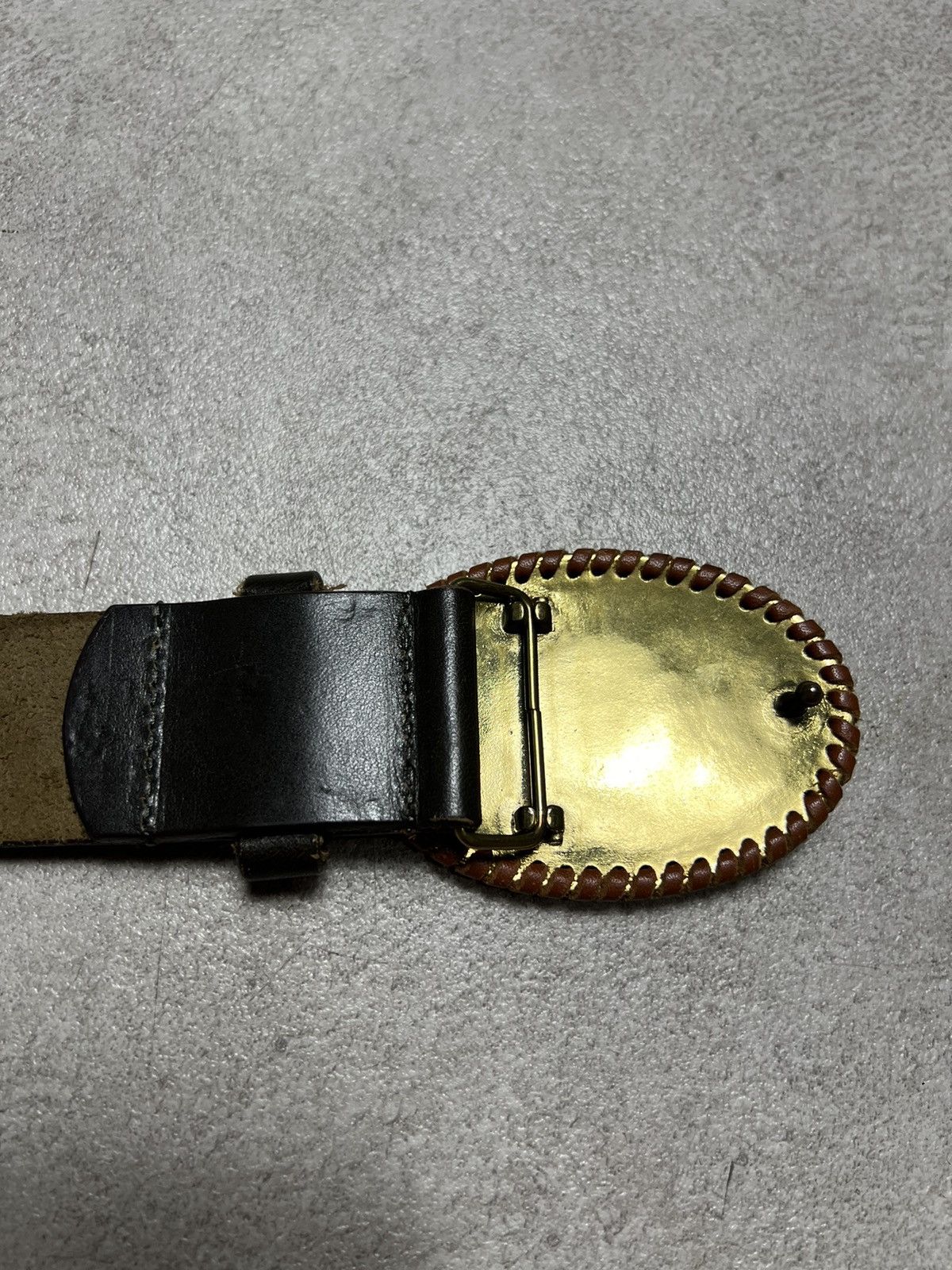 Vivienne Westwood Vivienne westwood orb Western Buckle Leather Belt Size ONE SIZE - 5 Thumbnail