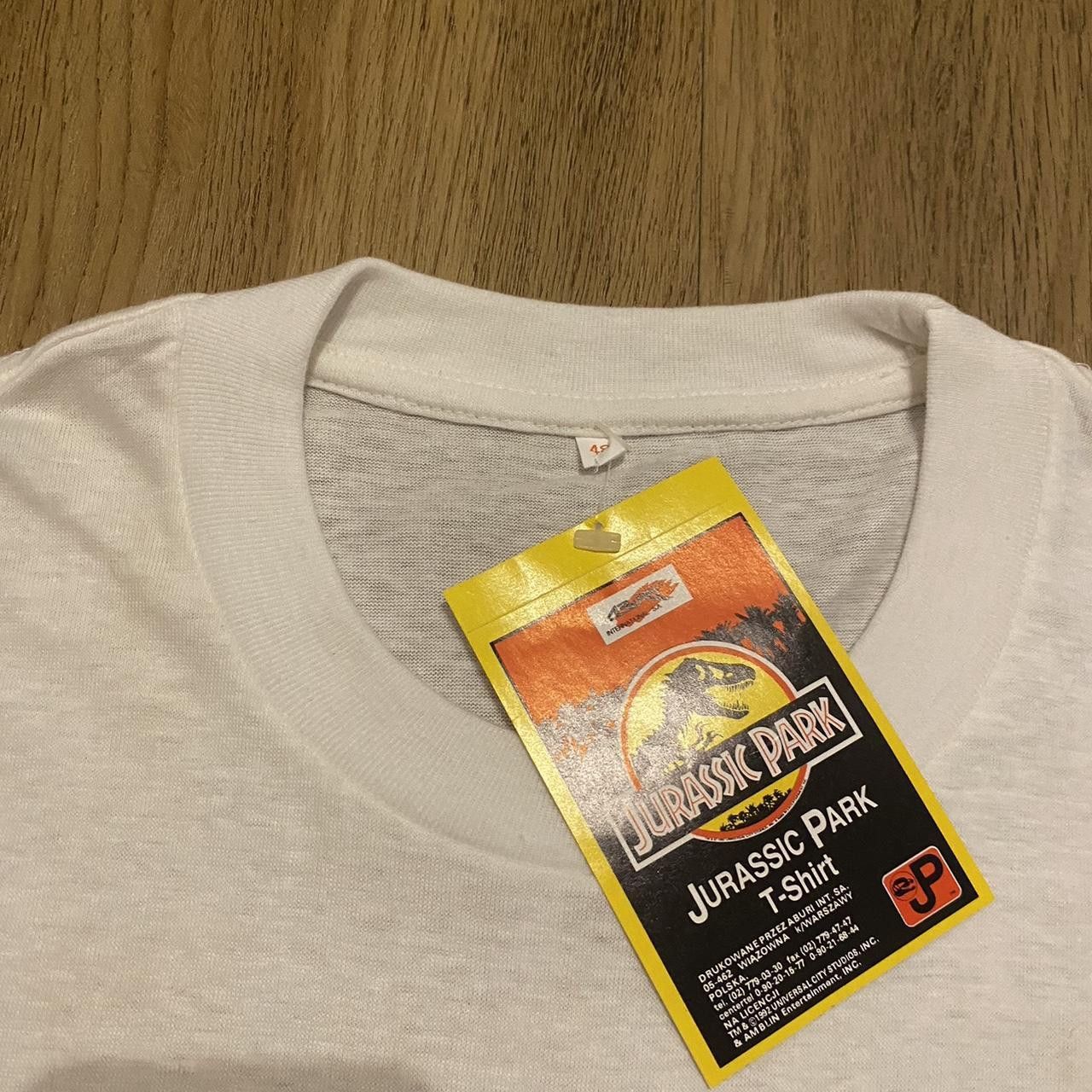 Other 1992 Jurassic Park movie promo white t shirt Size US S / EU 44-46 / 1 - 6 Thumbnail