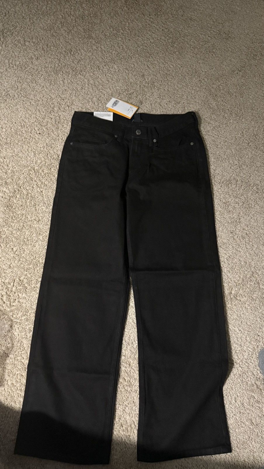 H&M Mens, straight legged denim Size US 31 - 4 Thumbnail
