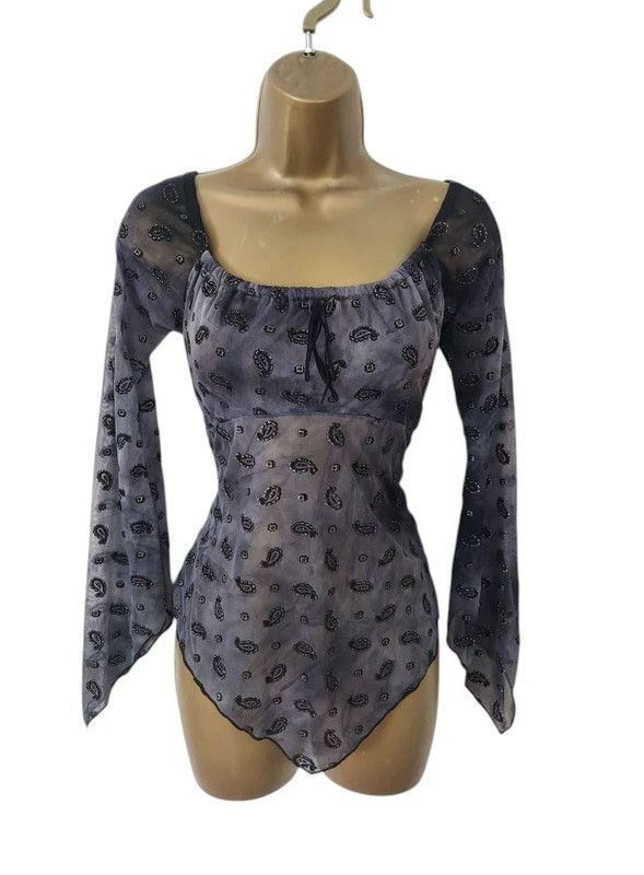 Vintage Sisters Point off the shoulder vintage top S/M Size S / US 4 / IT 40 - 1 Thumbnail