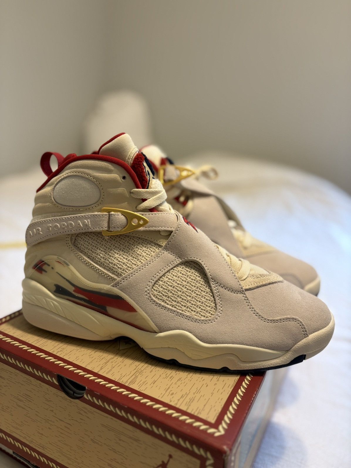 Nike Nike Air Jordan 8 Retro SP SoleFly "Mi Casa Es Su Casa" Size US 10 / EU 43 - 2 Thumbnail